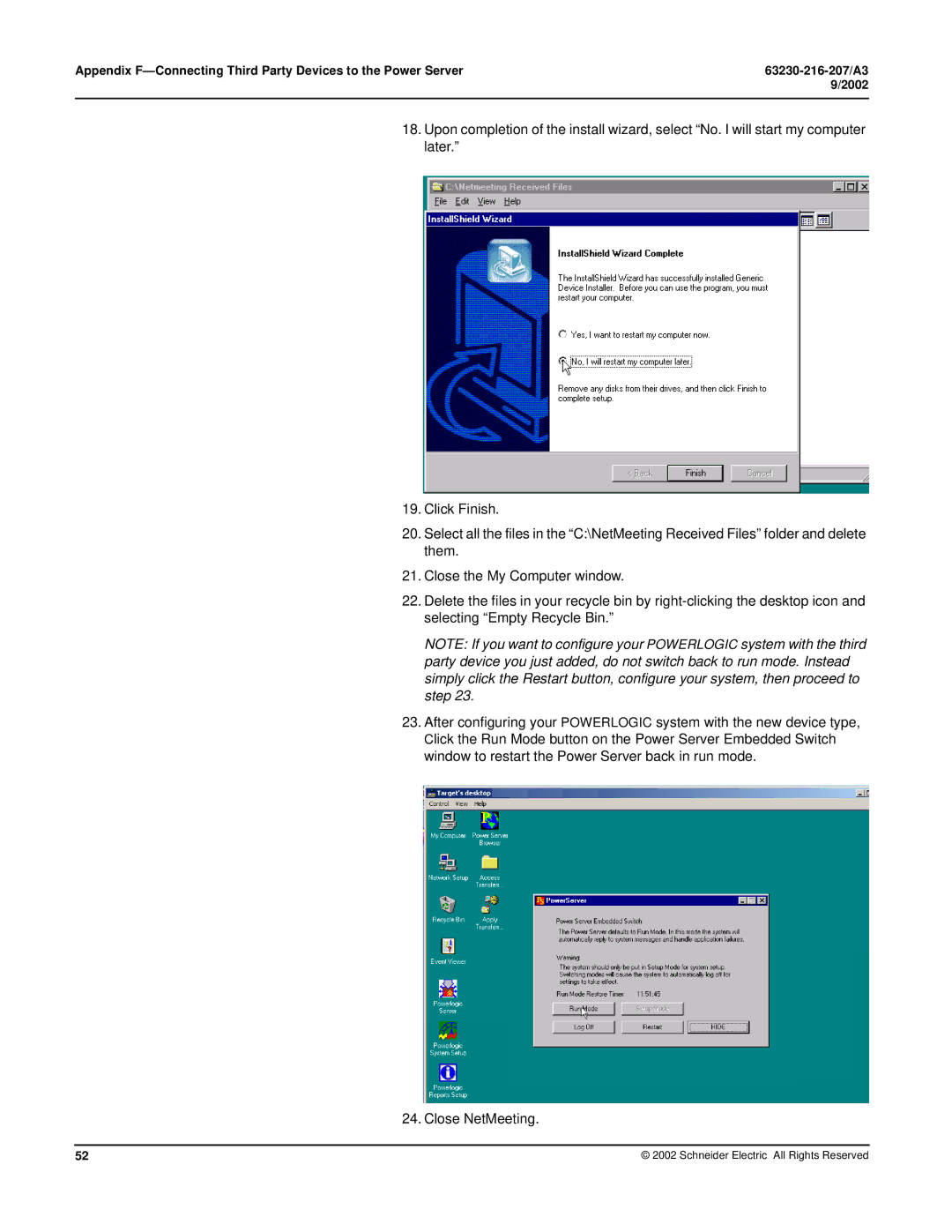 Schneider Electric PWRSRV710, PWRSRV750 setup guide Schneider Electric All Rights Reserved 