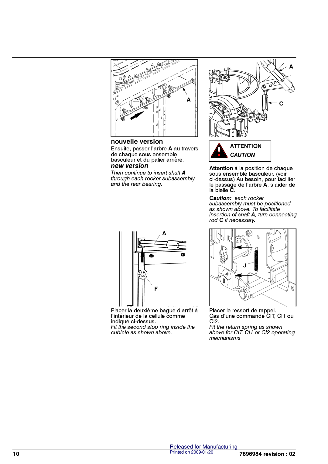 Schneider Electric SM6 manual Nouvelle version 