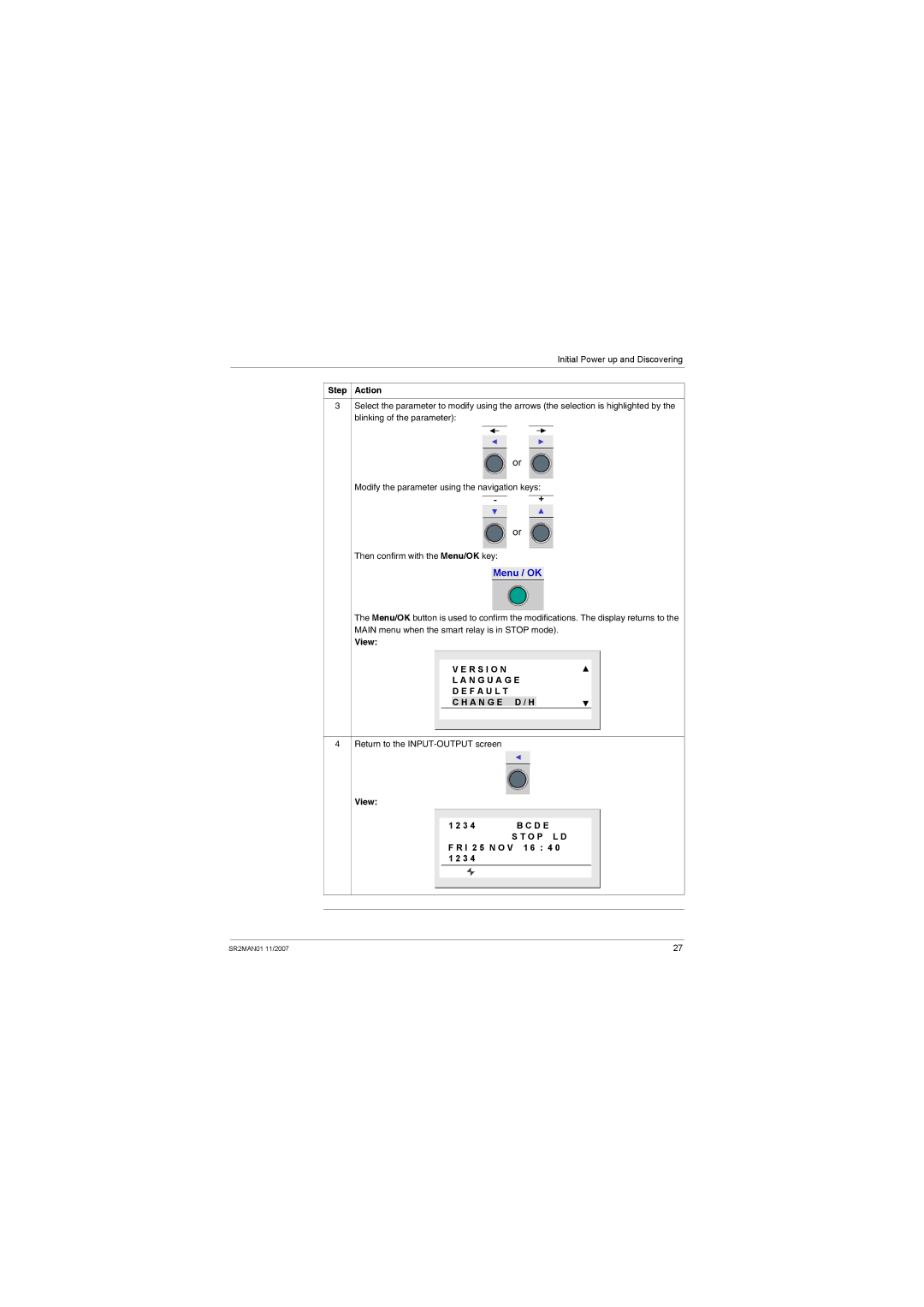 Schneider Electric SR2MAN01 user manual View 3 4 B C D E 