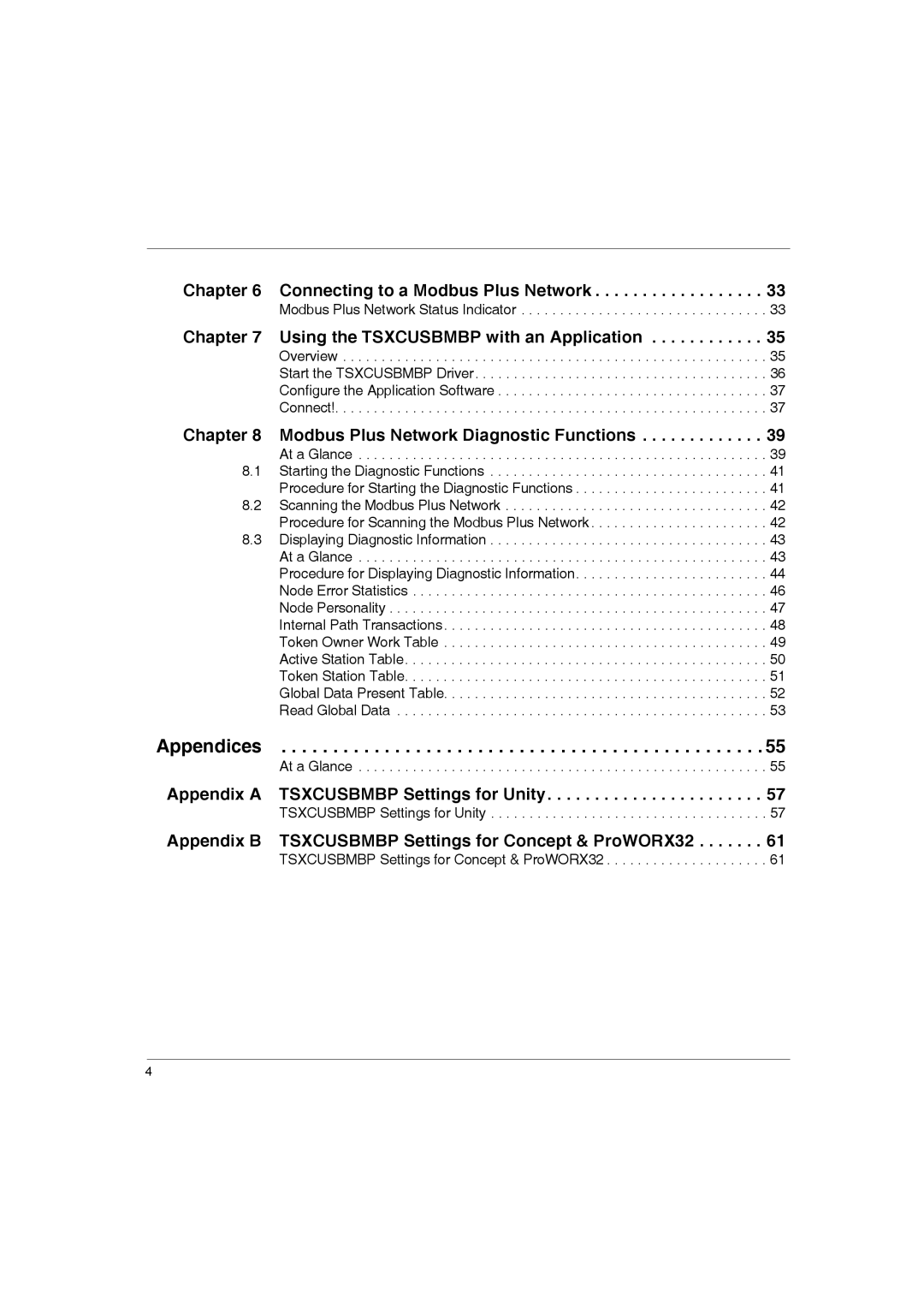 Schneider Electric TSXCUSBMBP user manual Connecting to a Modbus Plus Network, Using the Tsxcusbmbp with an Application 