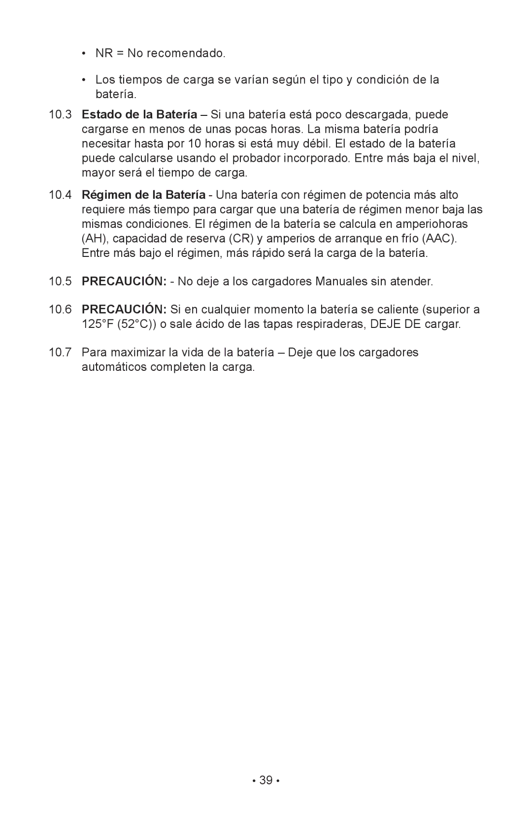 Schumacher 85-716 instruction manual 