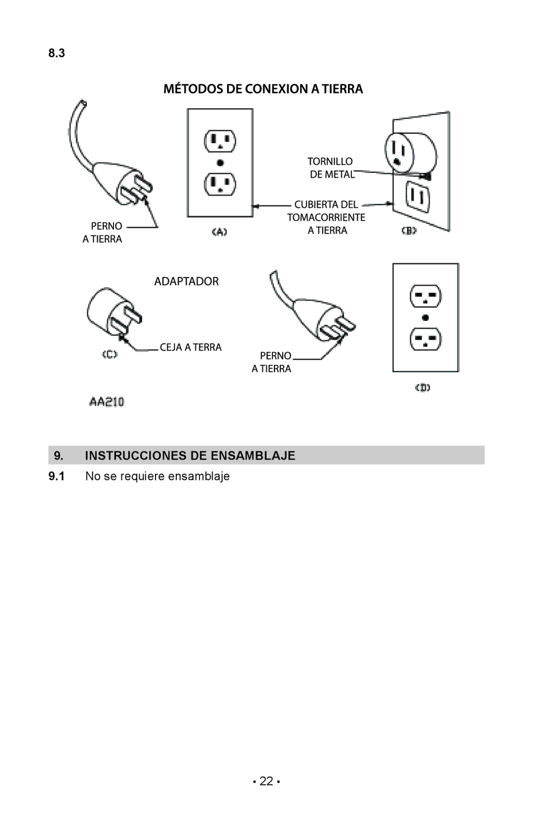 Schumacher 94080034, INC-800A, 00-99-000835/1208 owner manual Instrucciones DE Ensamblaje 