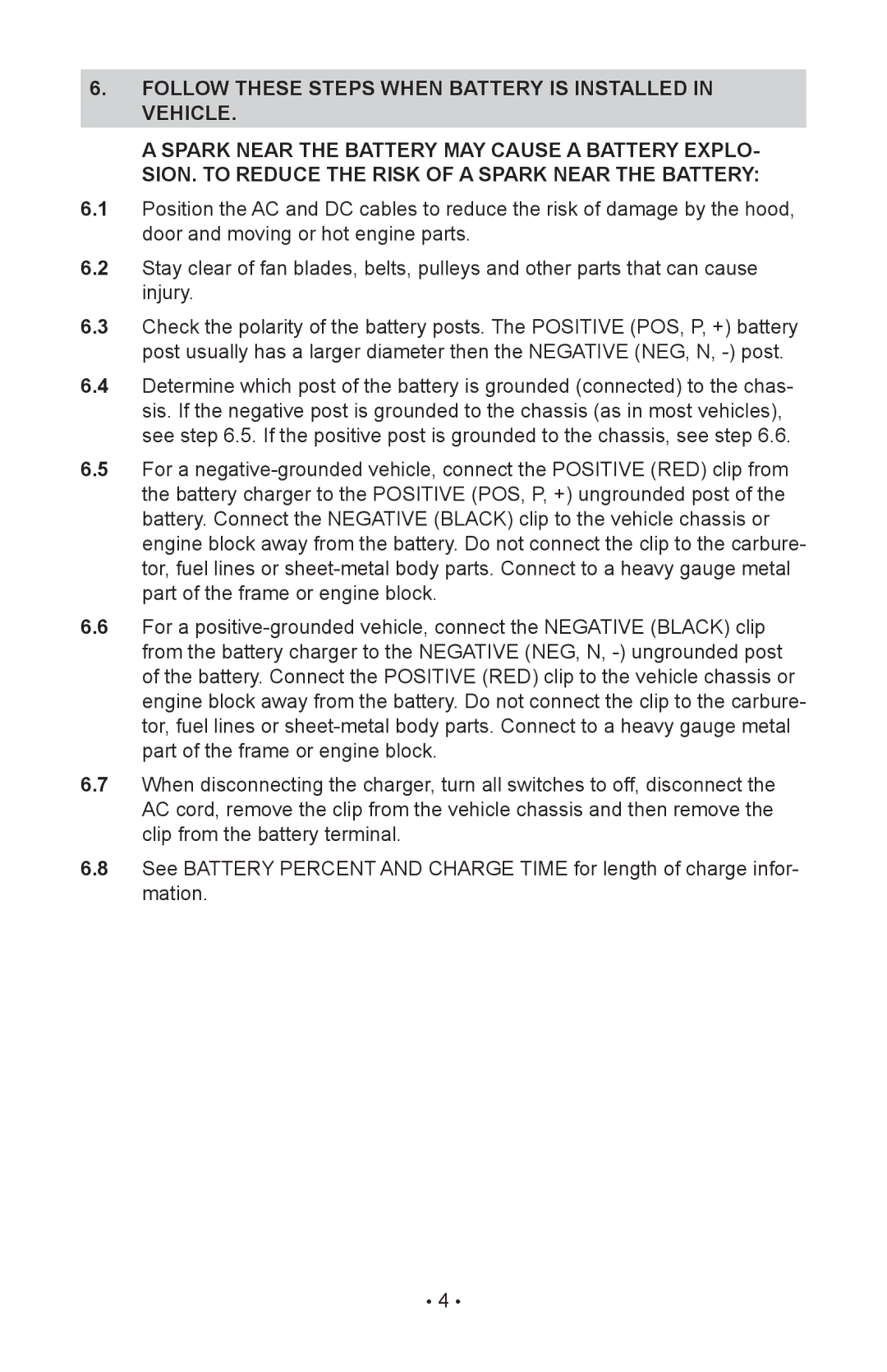 Schumacher MSC-2405 owner manual 