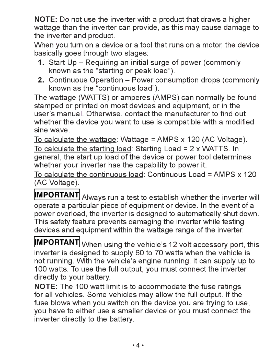 Schumacher PI-200 owner manual 