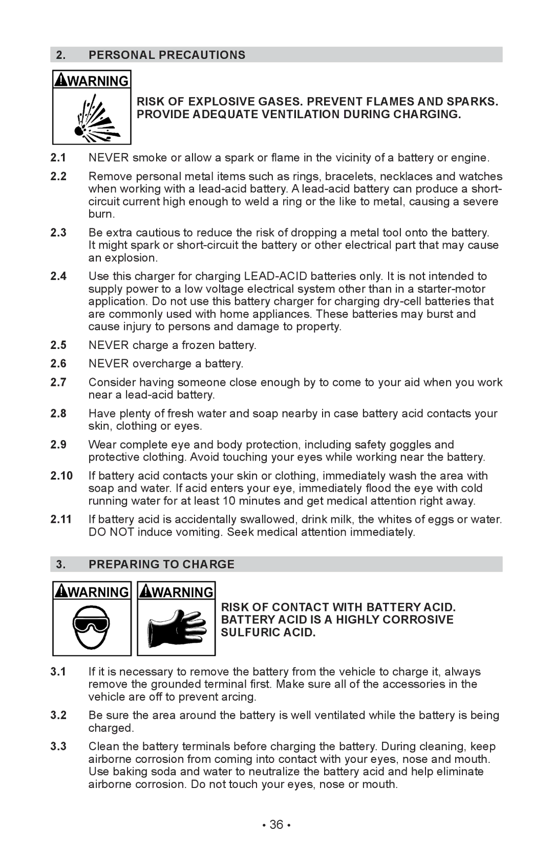 Schumacher SI-82-6 owner manual 