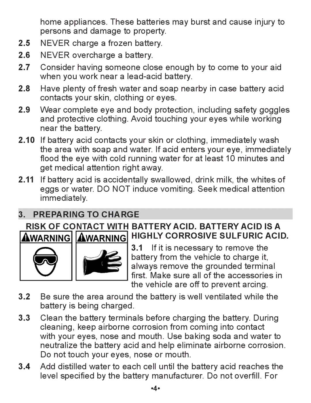 Schumacher SP1 owner manual 