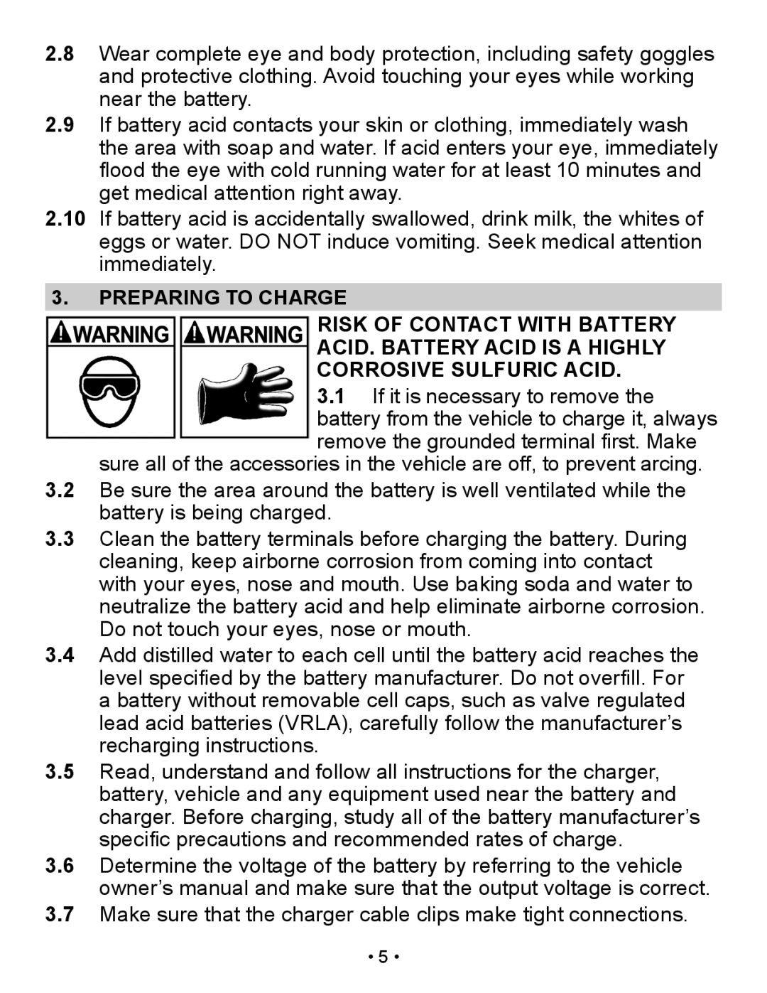 Schumacher SP2 owner manual 