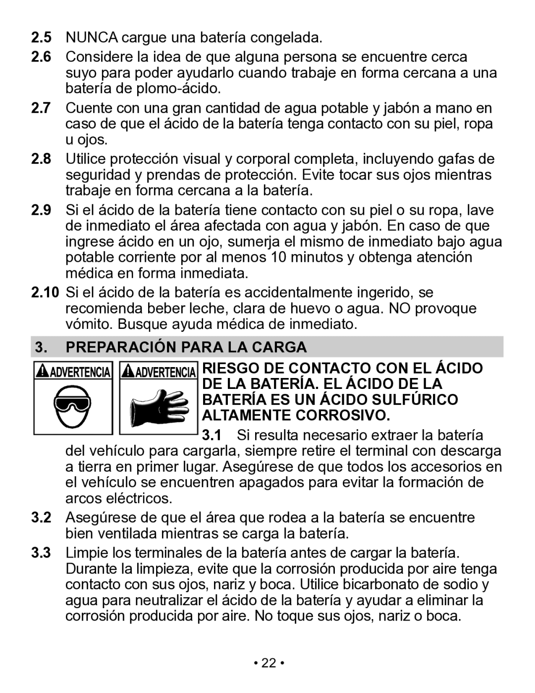 Schumacher SP3 owner manual 