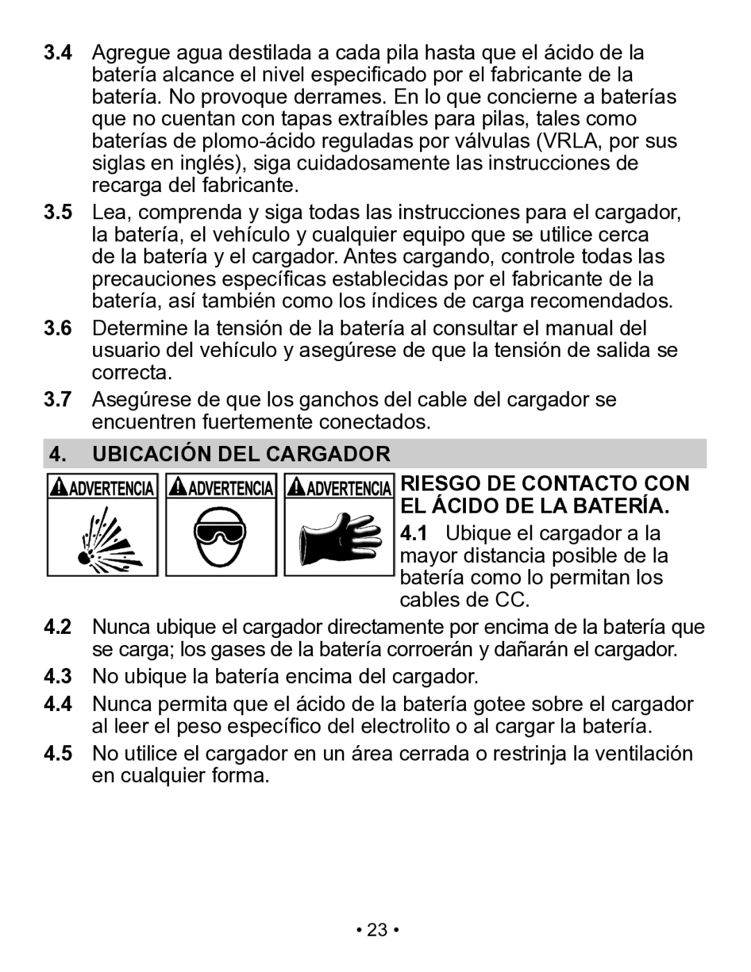 Schumacher SP3 owner manual 