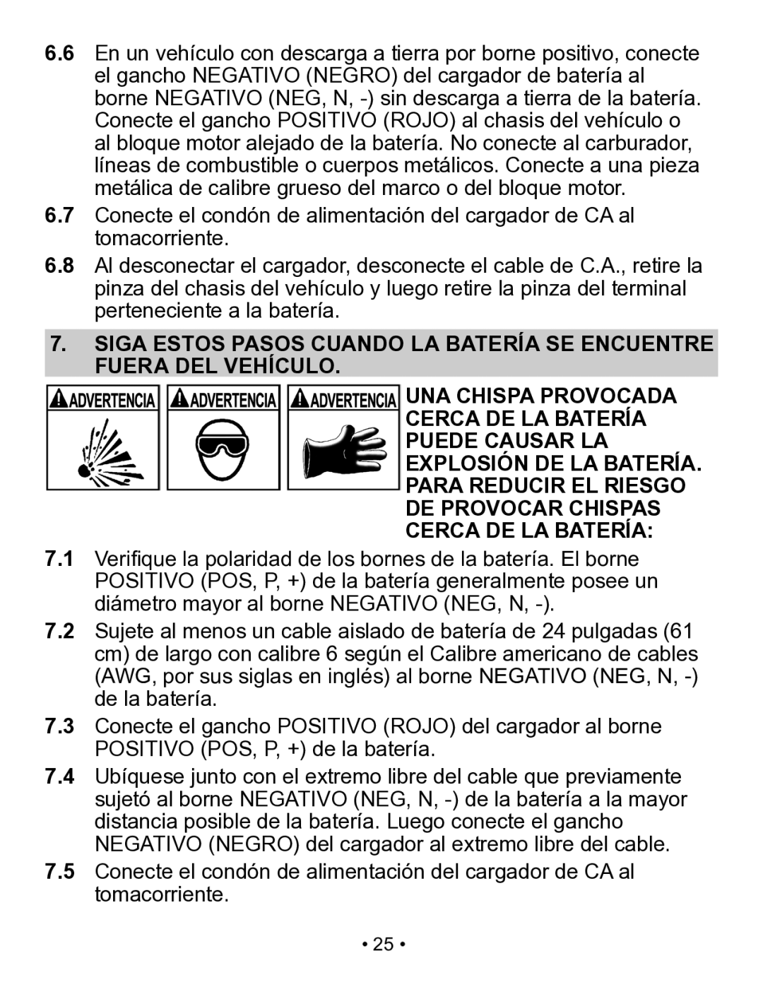 Schumacher SP3 owner manual 