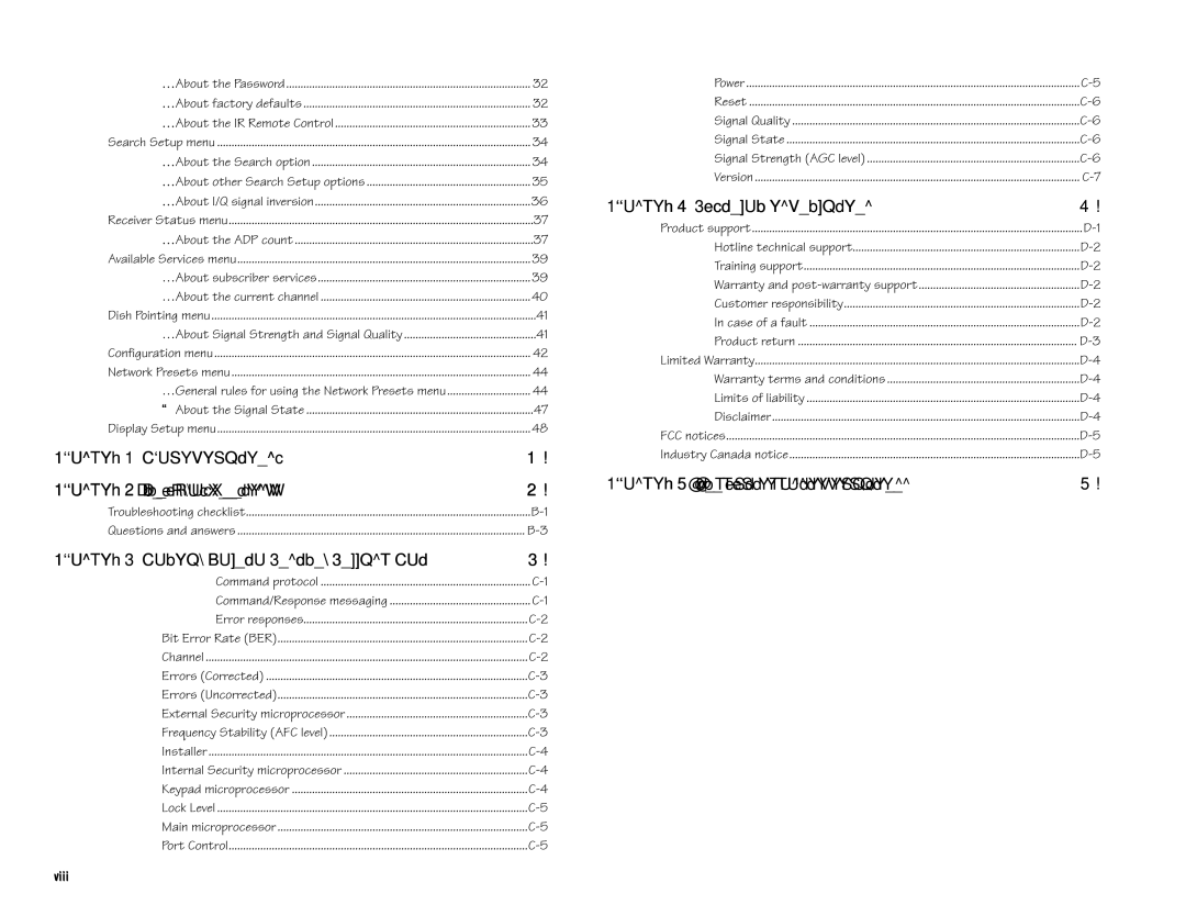 Scientific Atlanta D9225 manual 9hdUbQ\CUSebYdi, DXUb CUde``dYc 