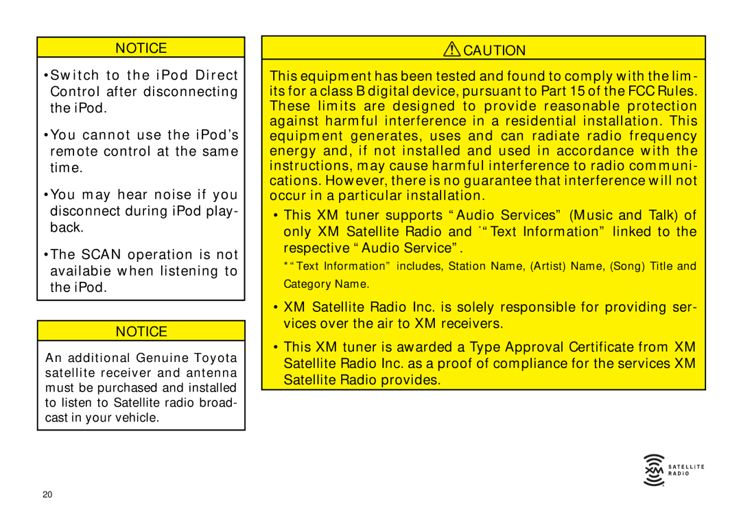 Scion PT546-00080 manual 