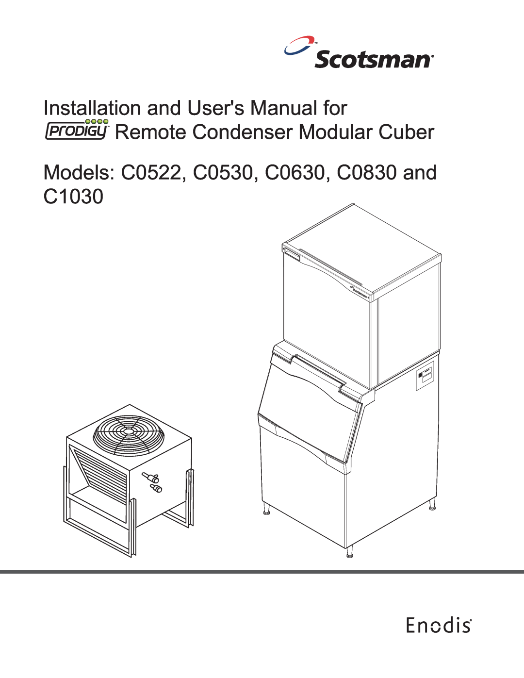 Scotsman Ice warranty C0630 - 600 lb Cube Ice Machine, Features, Hour Volume Production, Modular Bin Options, Warranty 