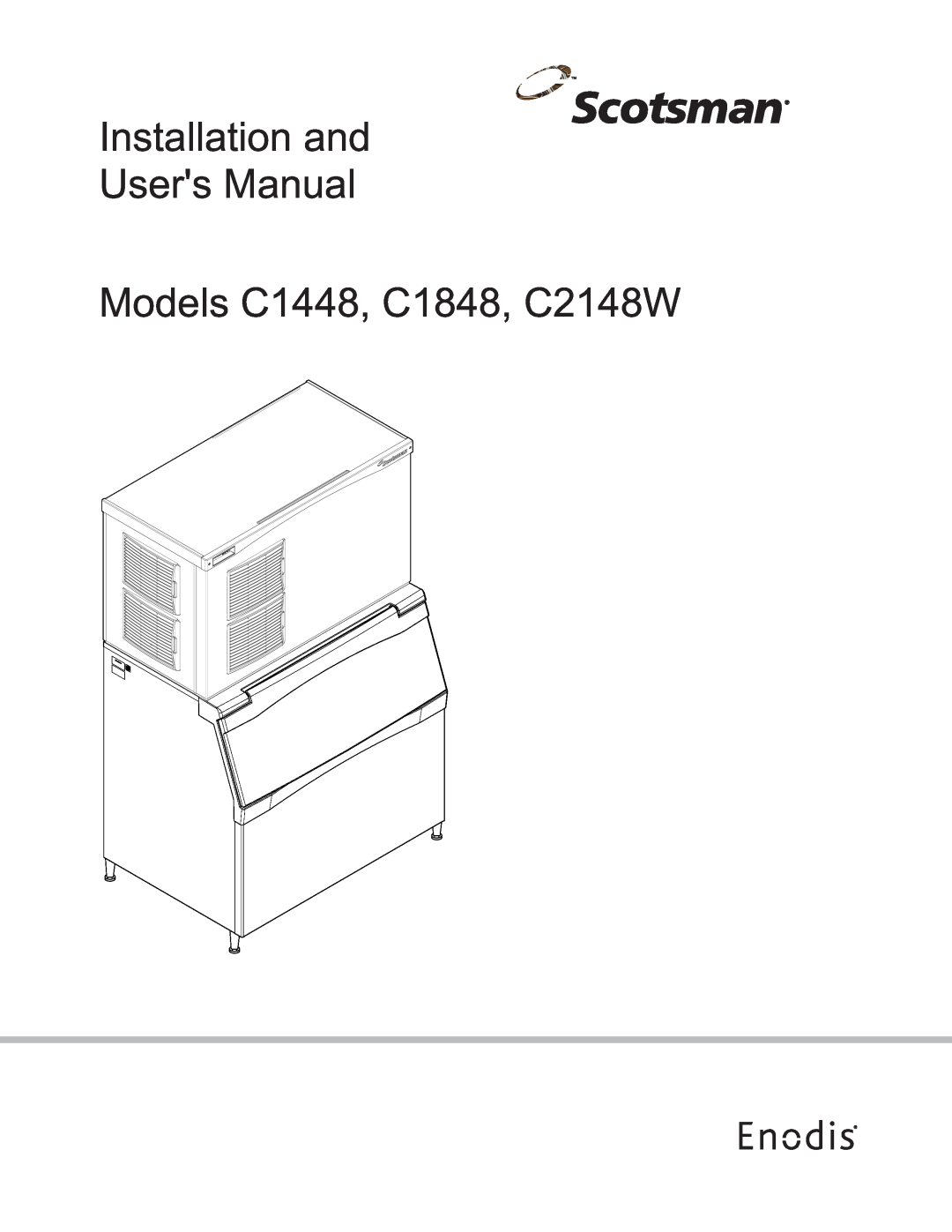 Scotsman Ice user manual Models C1448, C1848, C2148W 
