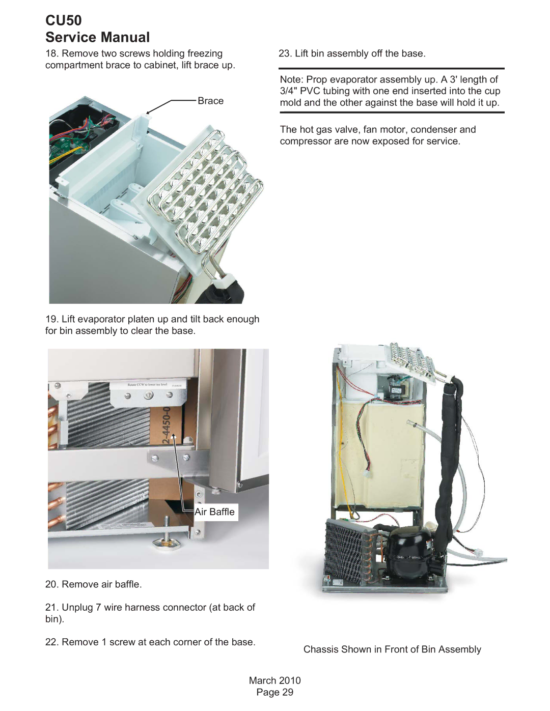 Scotsman Ice CU50 service manual 