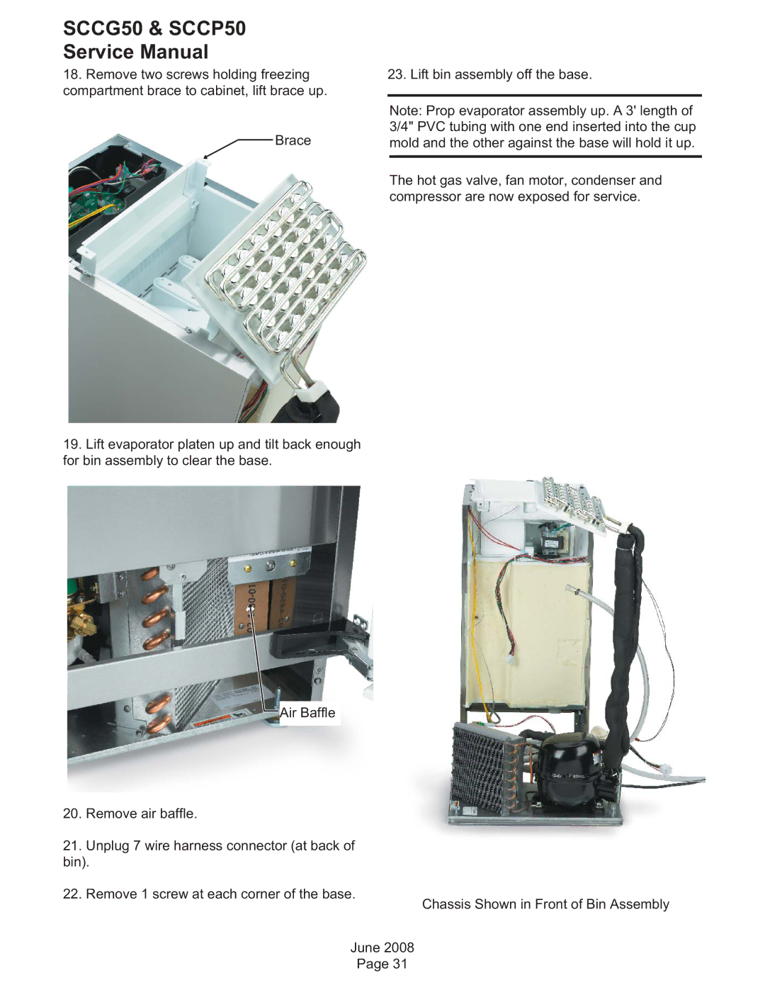 Scotsman Ice SCCP50, SCCG50 service manual 