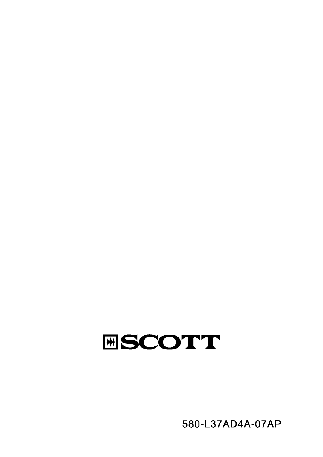 Scott LCT37SHA manual 