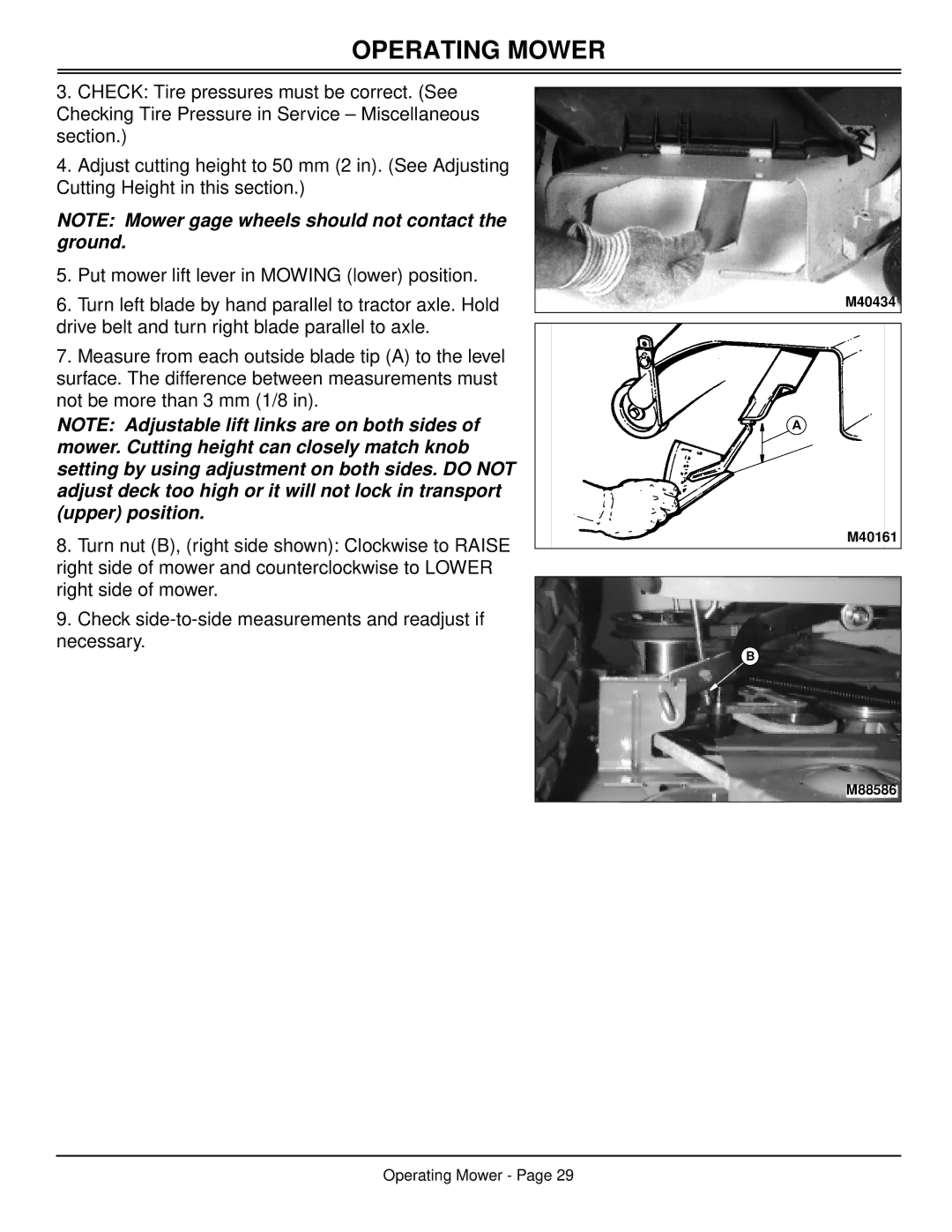 Scotts S2048, S2554 manual M40434 M40161 M88586 