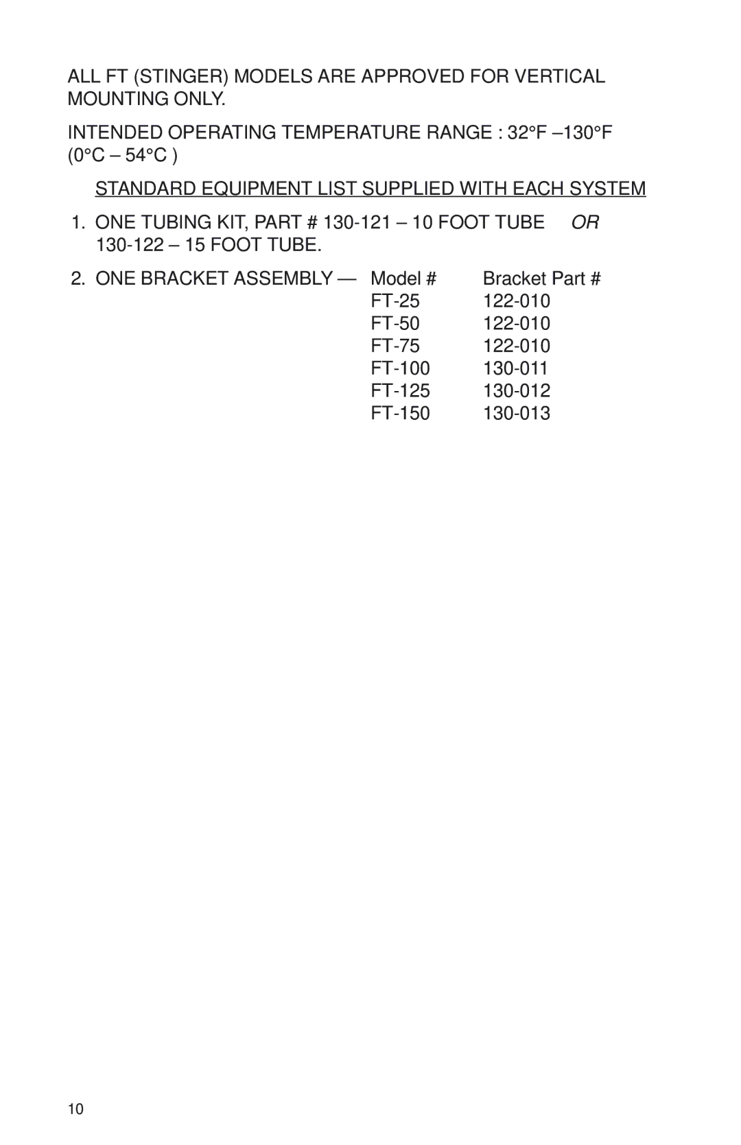 Sea-Fire FM200 manual 