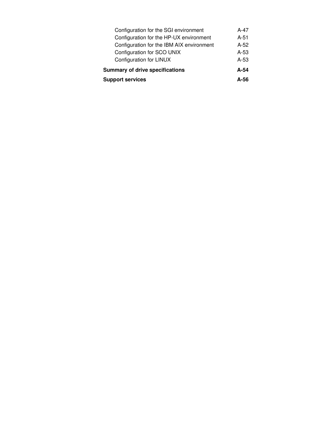 Seagate 240 DDS-4 manual Summary of drive specifications Support services 