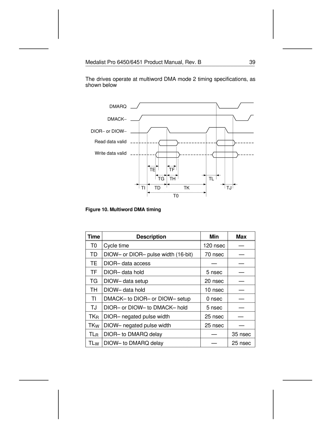 Seagate 6450, 6451 manual Tkr 