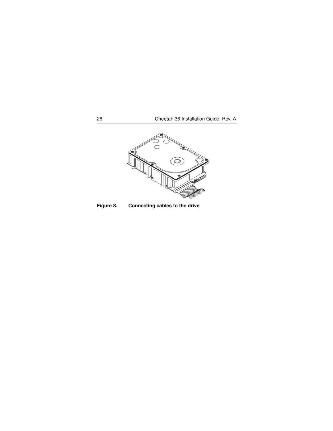 Seagate ST136403LW/LC manual Connecting cables to the drive 