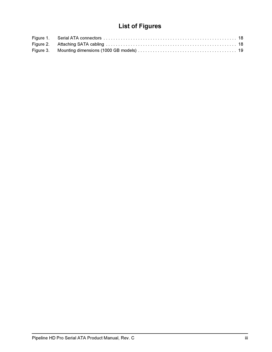 Seagate ST31000533CS manual List of Figures 