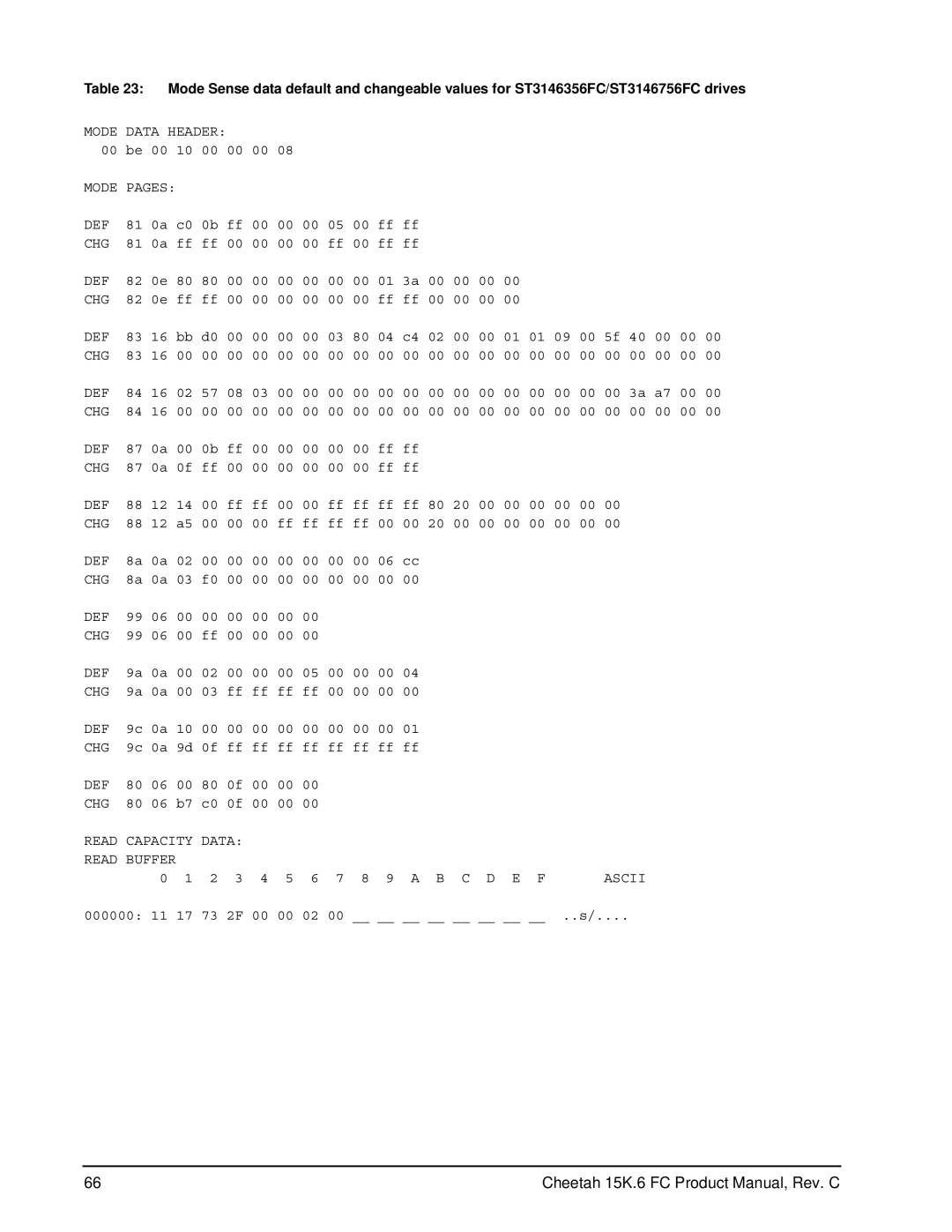 Seagate ST3146756FC (FDE), ST3300056FC (FDE), ST3450056FC (FDE) manual Cheetah 15K.6 FC Product Manual, Rev. C 