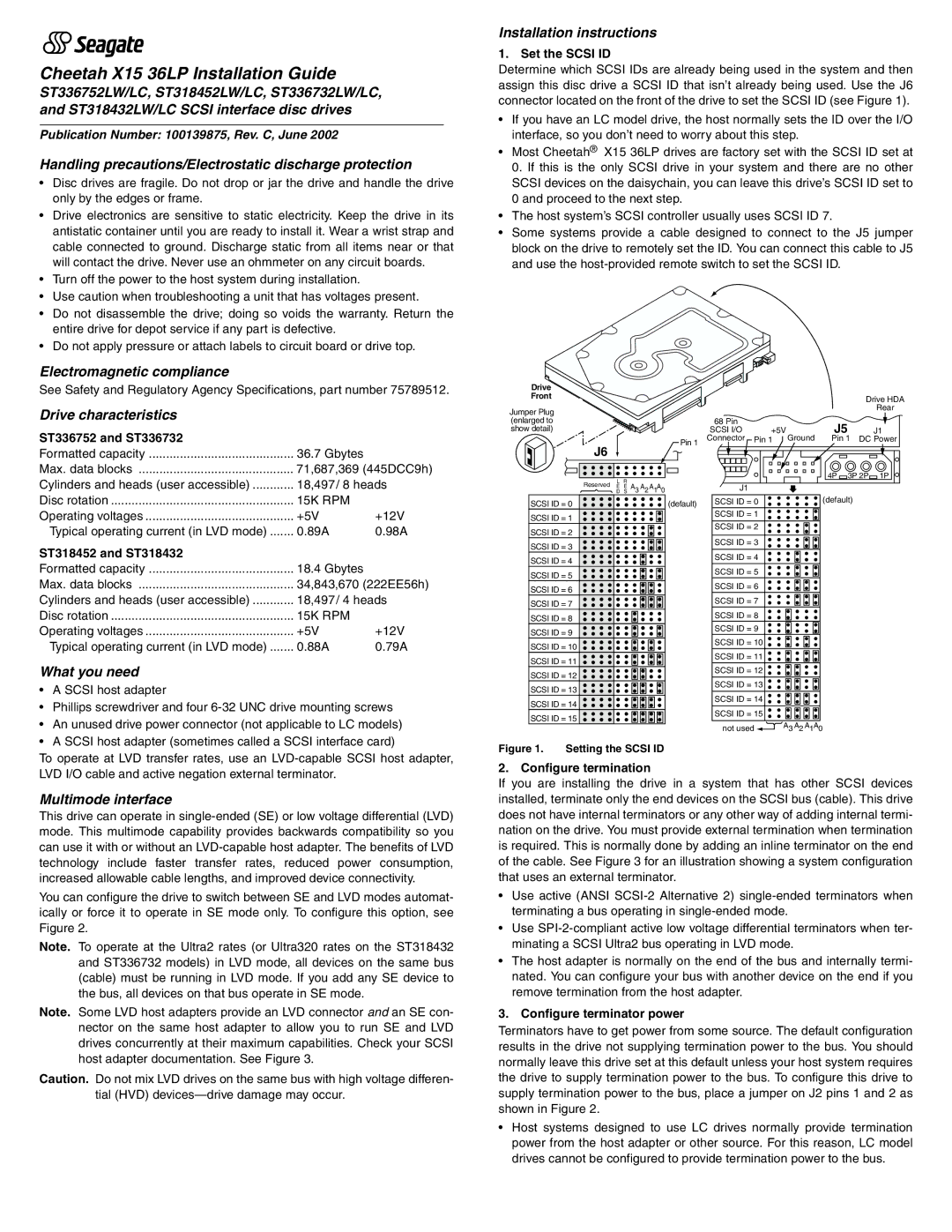 Seagate ST318452LW/LC installation instructions Handling precautions/Electrostatic discharge protection, What you need 