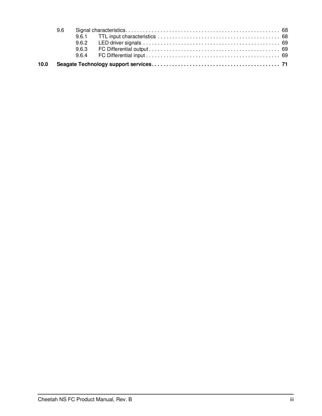 Seagate ST3400755FC, ST3300955FC manual Seagate Technology support services 