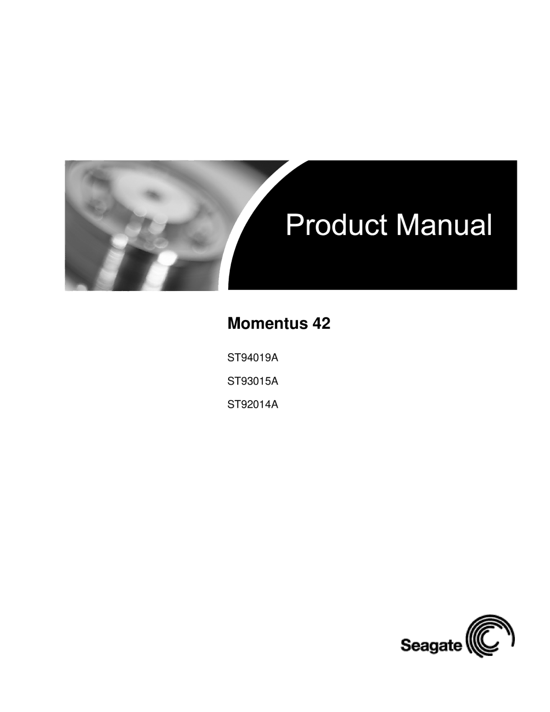 Seagate ST93015A, ST94019A, ST92014A manual Momentus 