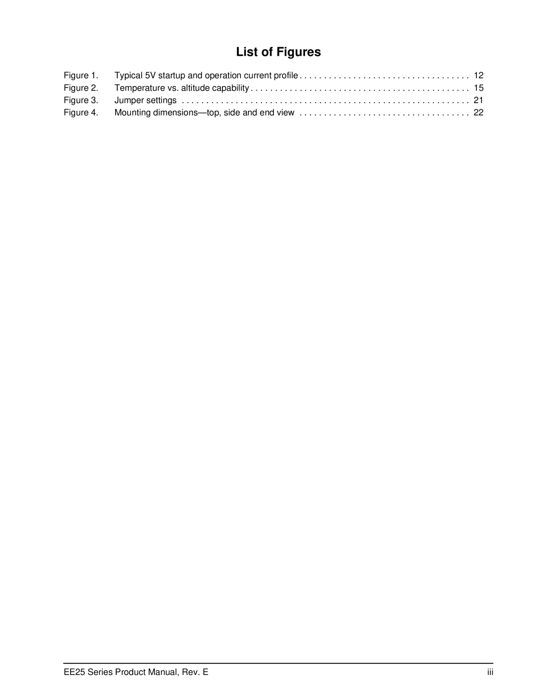 Seagate ST920814AM, ST940813AM, ST940814AM, ST930814AM, ST930813AM, ST920813AM manual List of Figures 