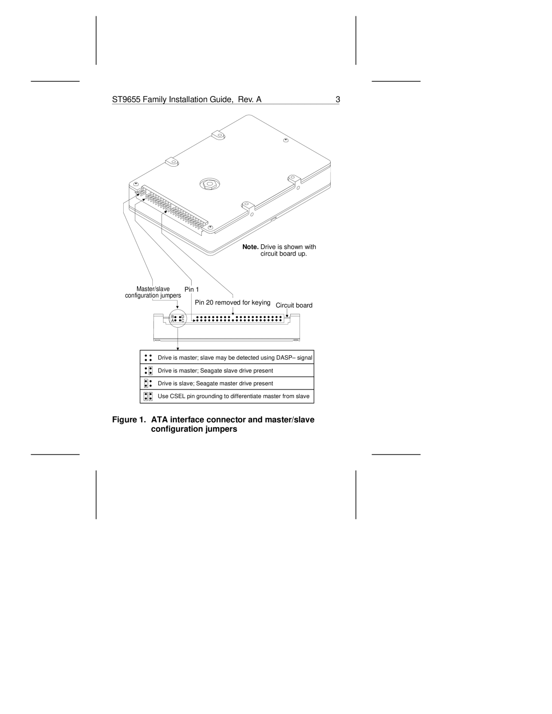 Seagate ST9550AG, ST9655AG manual Pin 