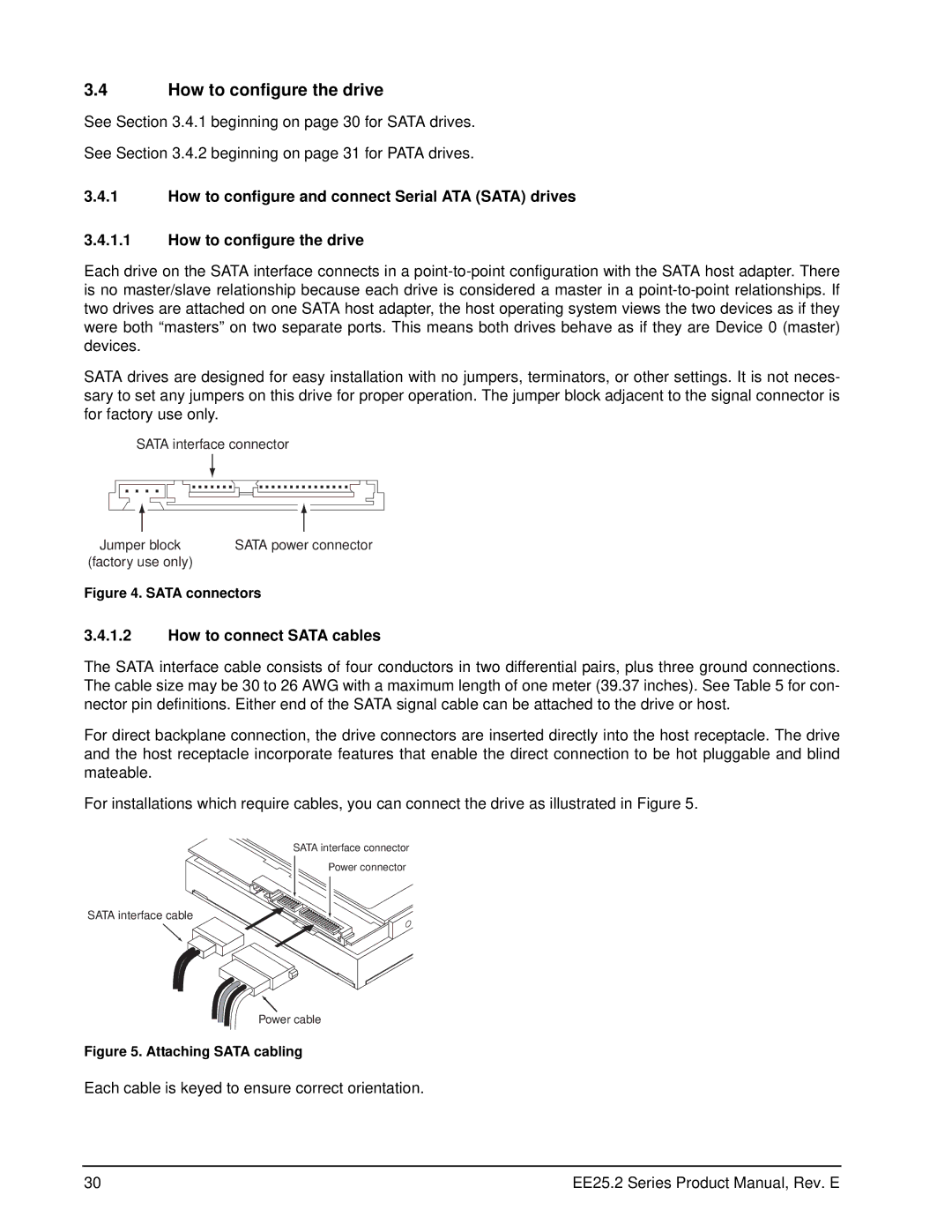 Seagate ST960818AM, ST980818AM, ST980817SM, ST980818SM, ST980817AM How to configure the drive, How to connect Sata cables 