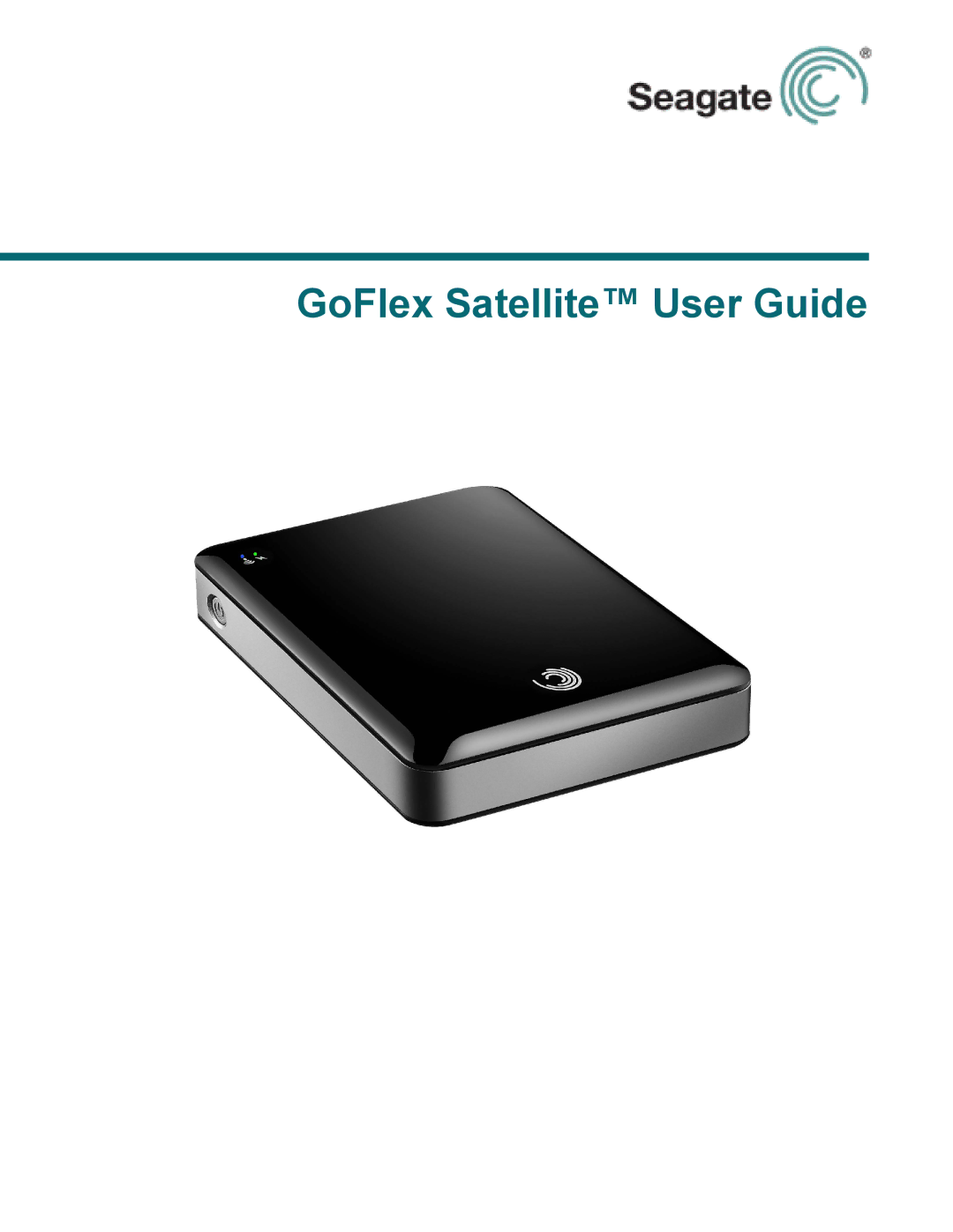 Seagate STBF500101 manual GoFlex Satellite User Guide 