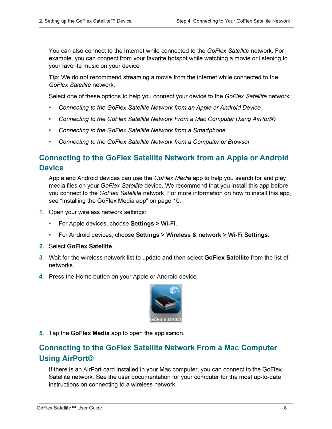 Seagate STBF500101 manual GoFlex Satellite User Guide 