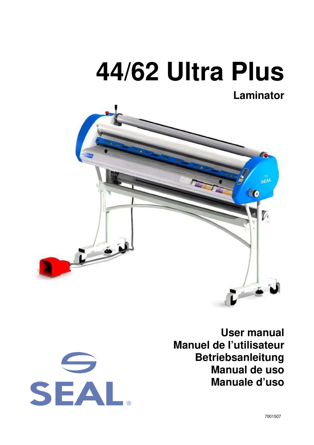 SEAL user manual 44/62 Ultra Plus 