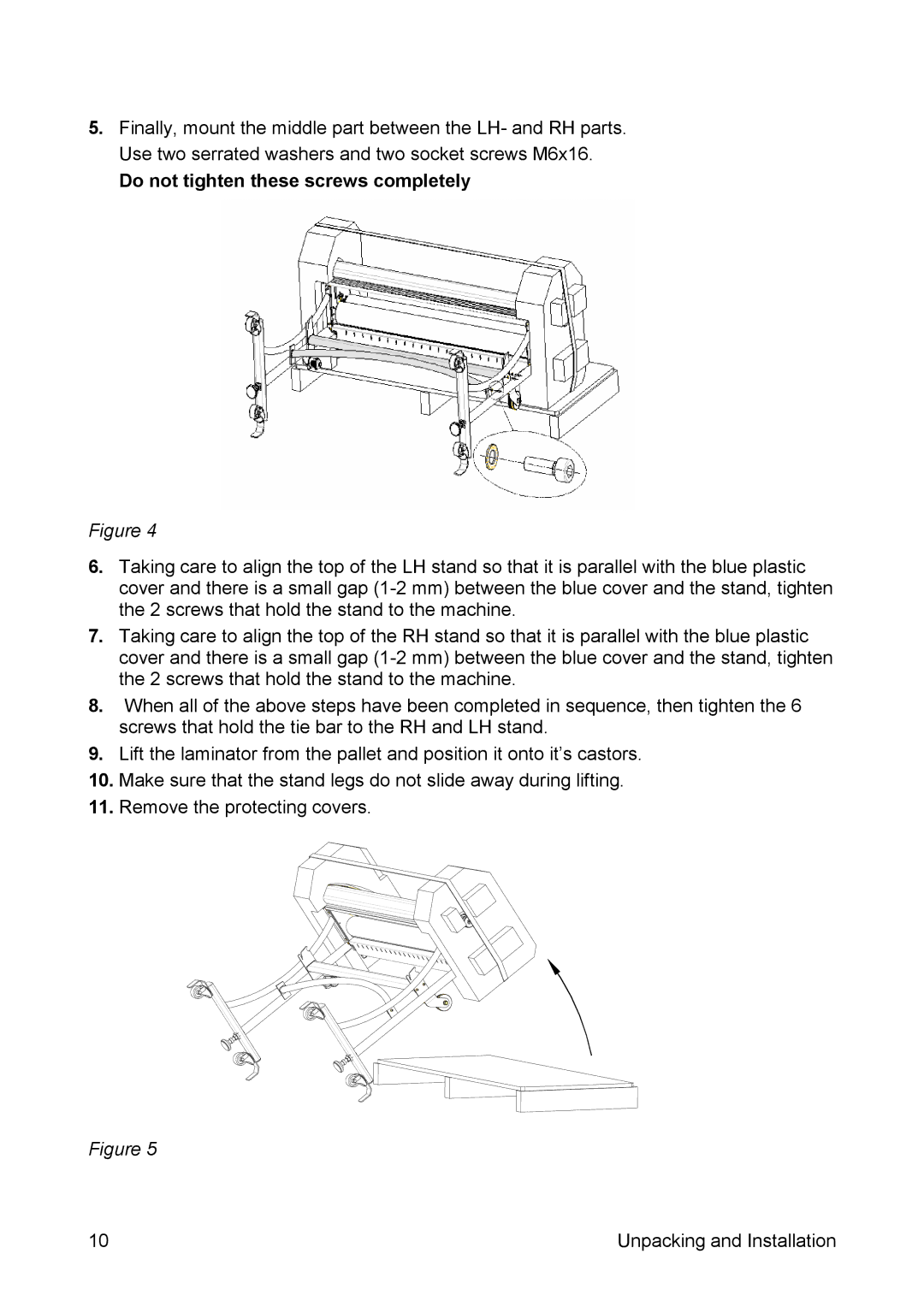 SEAL 44/62 user manual 