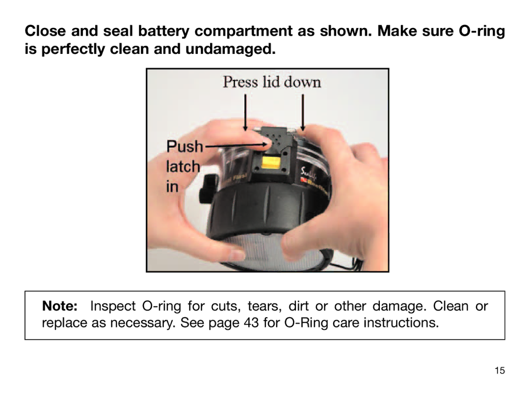 Sealife DIGITAL FLASH manual 