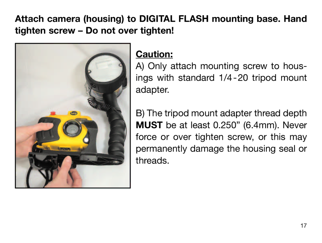 Sealife DIGITAL FLASH manual 