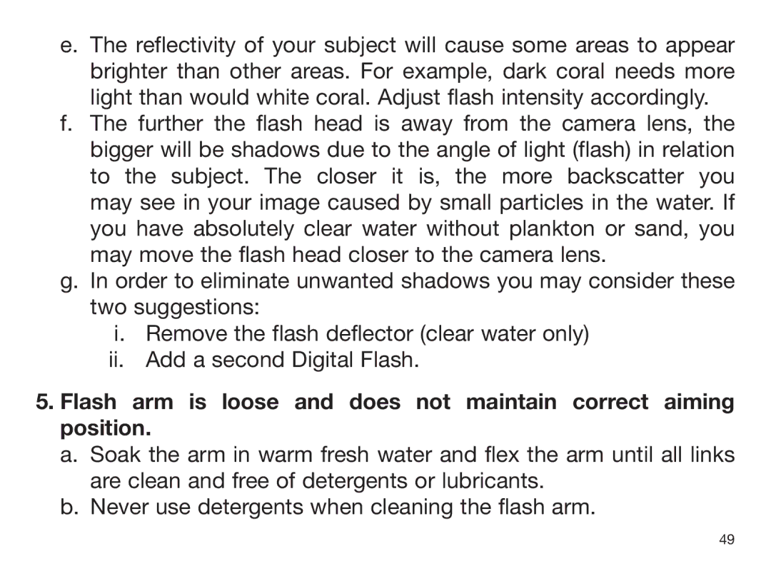 Sealife DIGITAL FLASH manual 