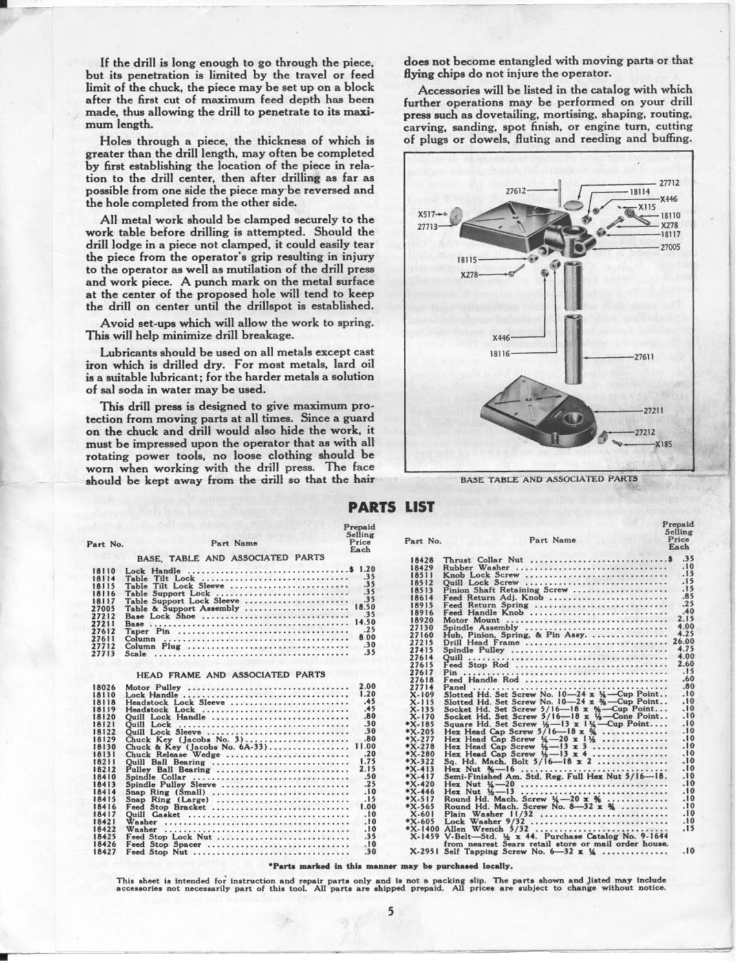 Sears 103.2313 manual 