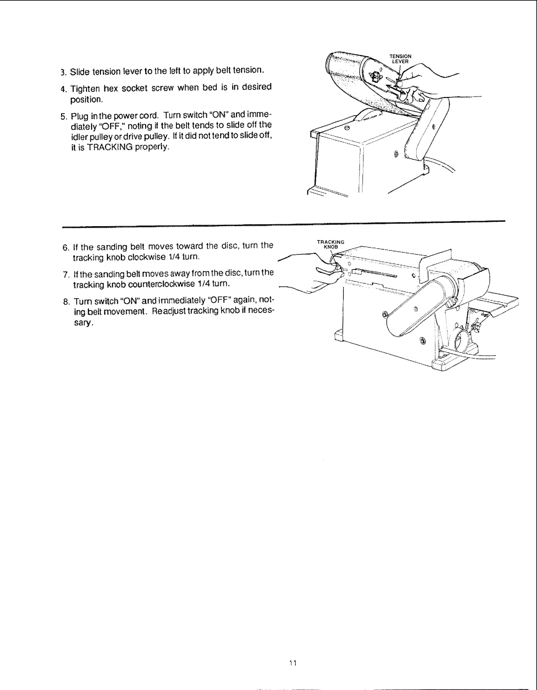 Sears 113.22643 manual Tension Lever 