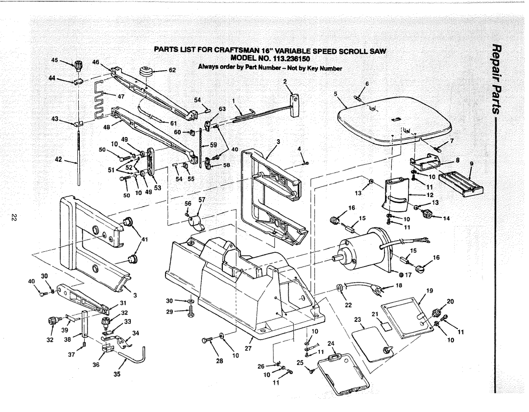 Sears 113.23615 manual 1312 