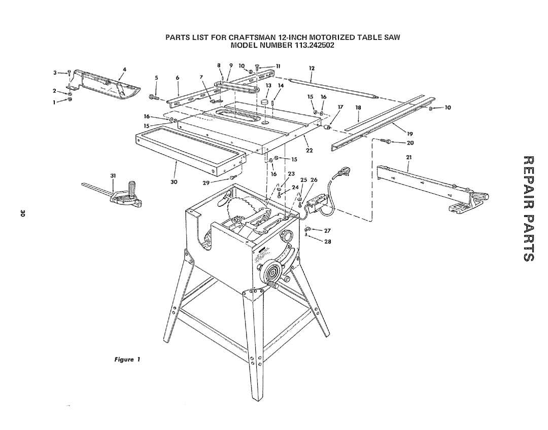 Sears 113242502 owner manual 