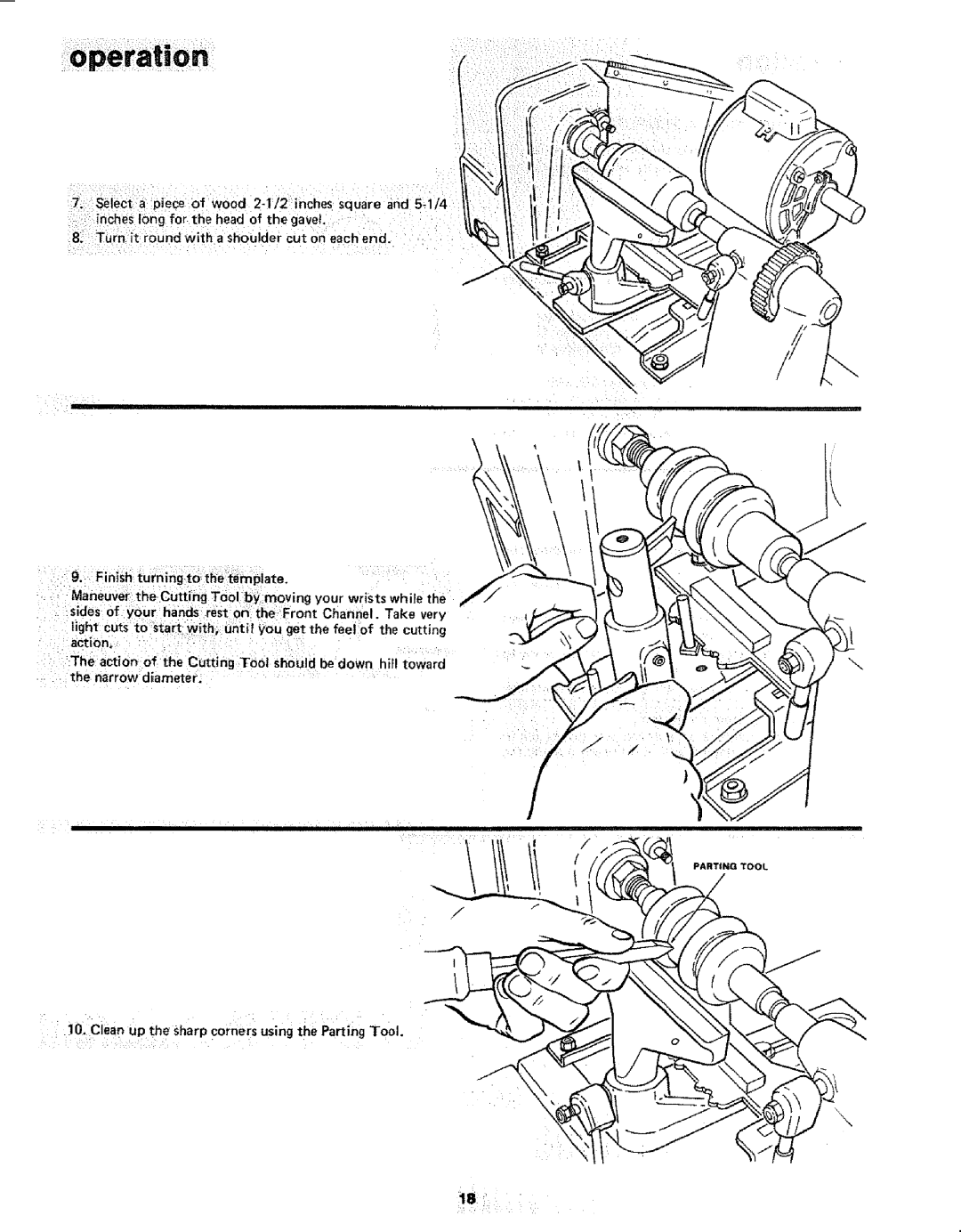 Sears 113.24907 manual Hands, CUts t6, Ohtii YOU get the feel Cutt ng 