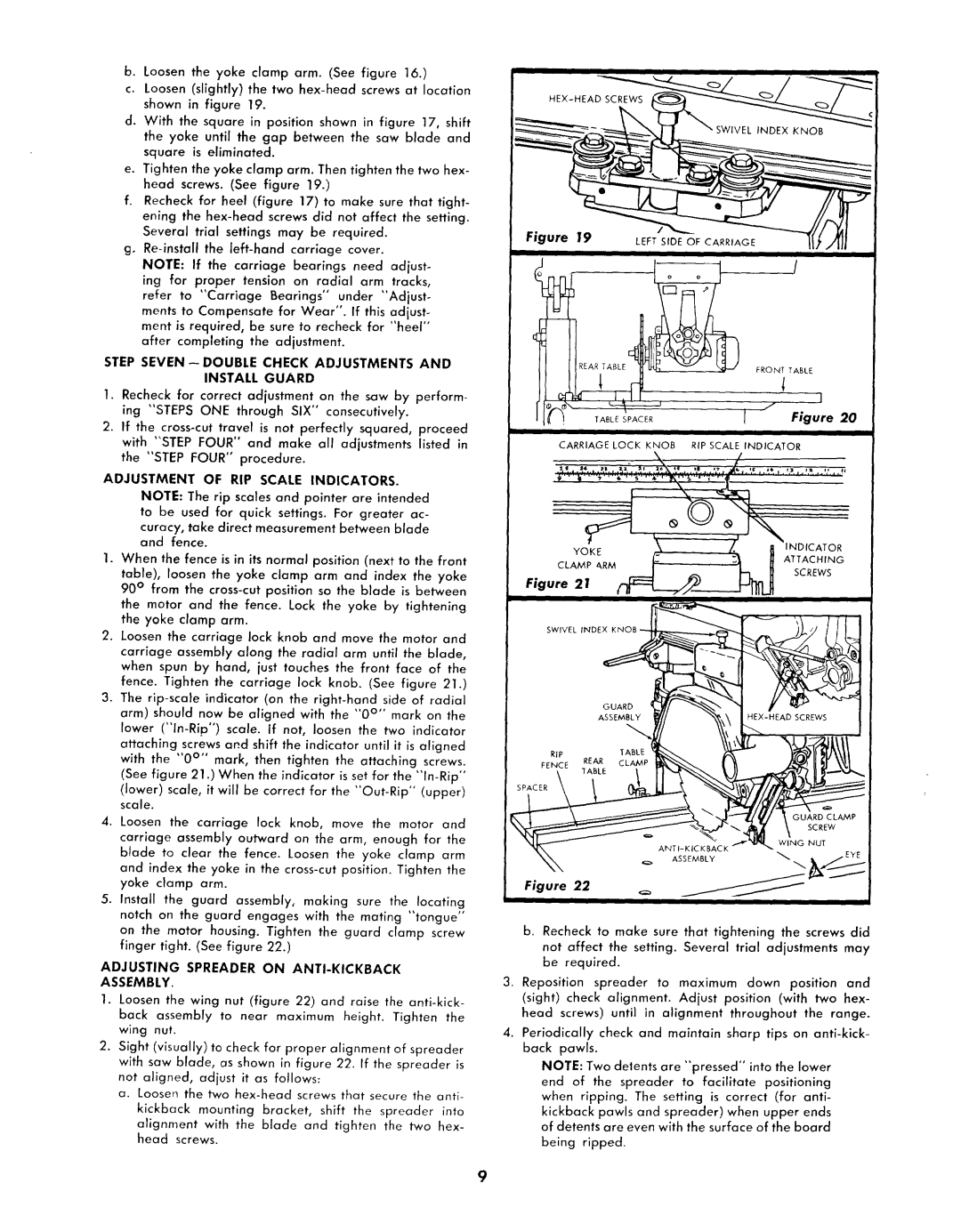 Sears 113.2945 owner manual Indicator 