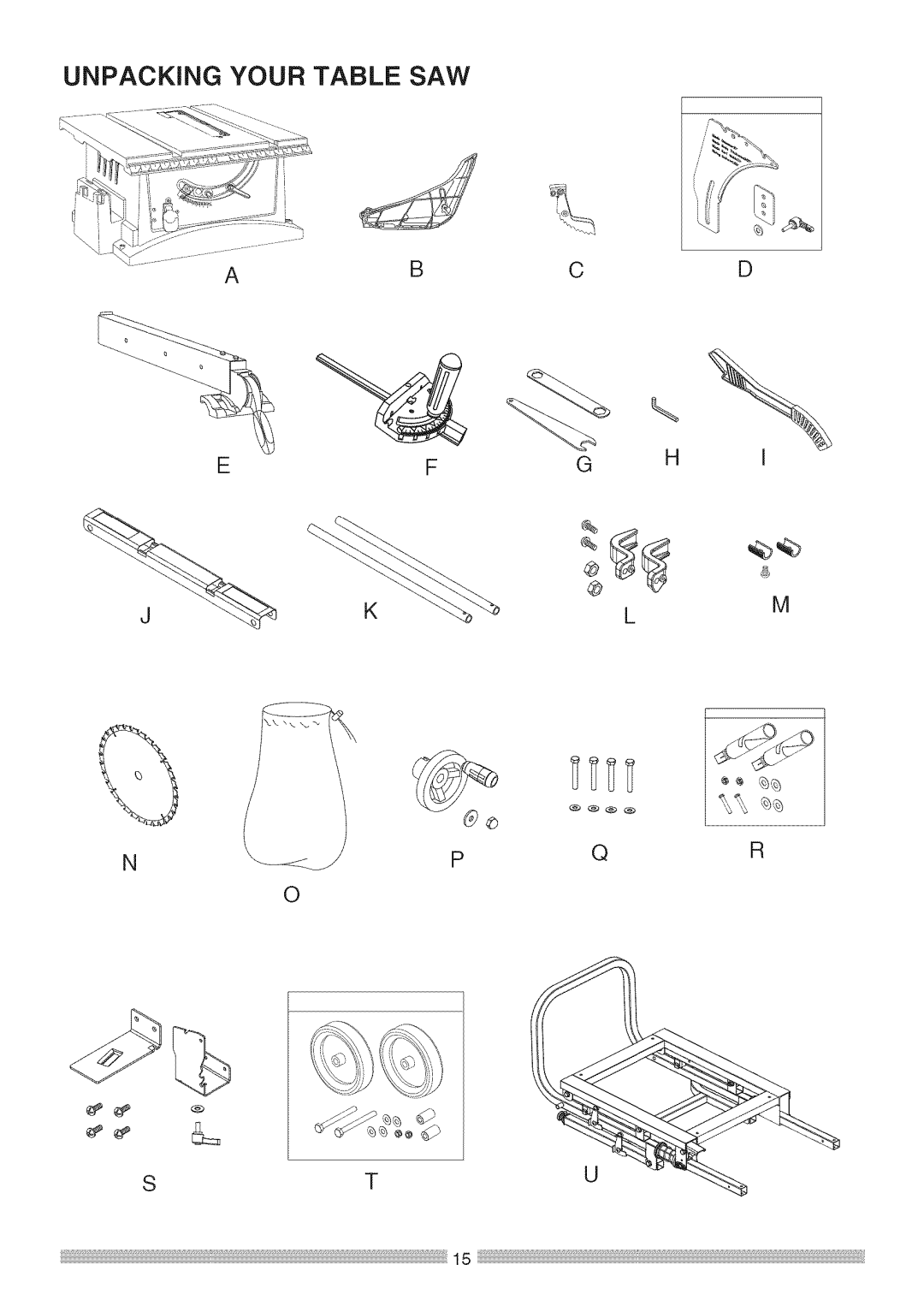 Sears 137.28463 operating instructions Acd Efg H Klm, Stu 