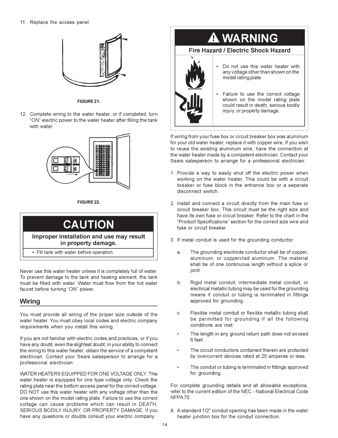 Sears 153.326363, 153.326362 owner manual Wiring 