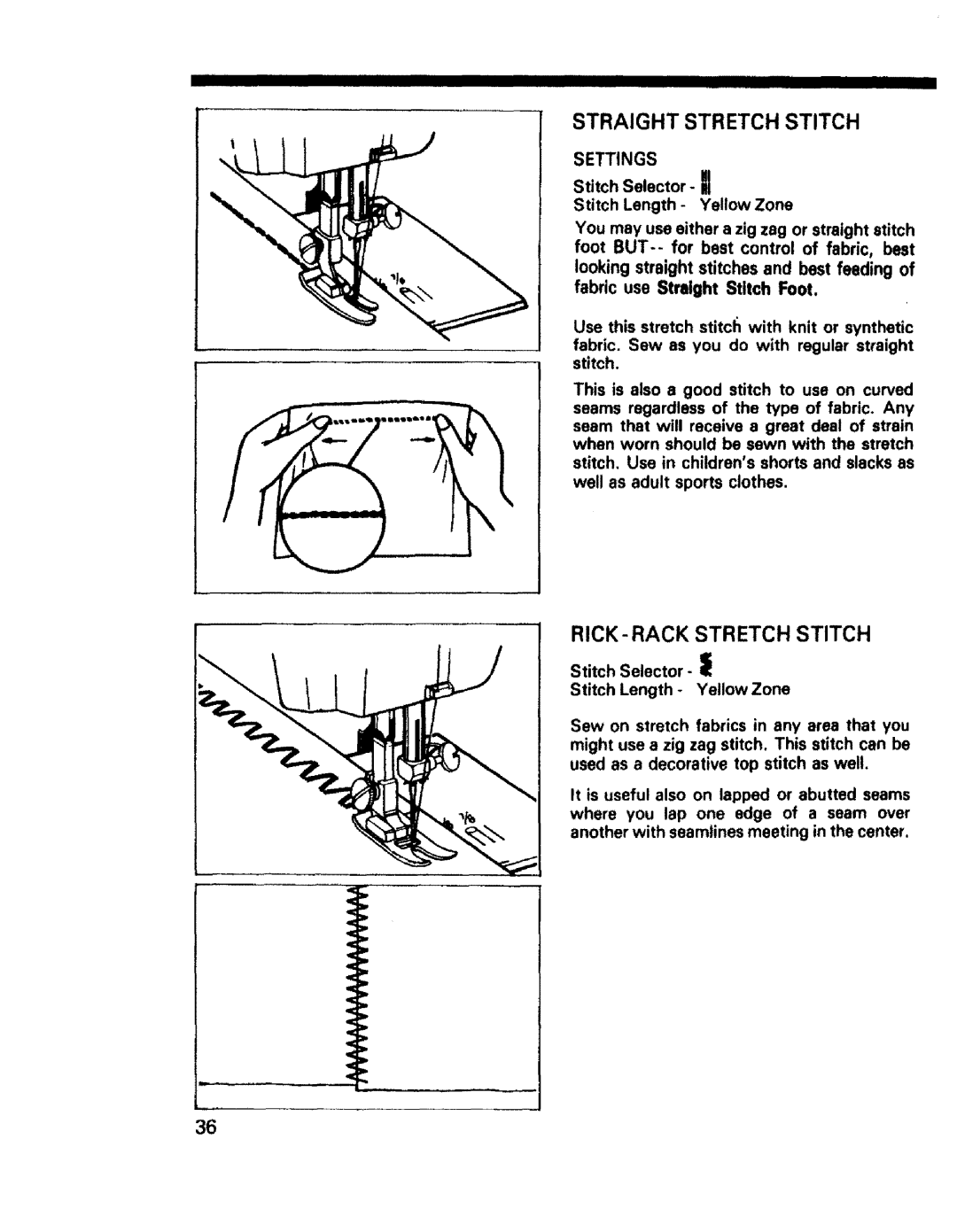 Sears 1340 Straight Stretch Stitch, RICK-RACK Stretch Stitch, III IIIIIIII/ Iiiiiiiiiiiiiiiiiiiil, Iiiiiiiiiiiiiiiiiiiiii 